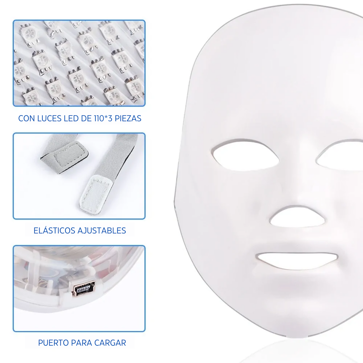 Mascara LED de terapia